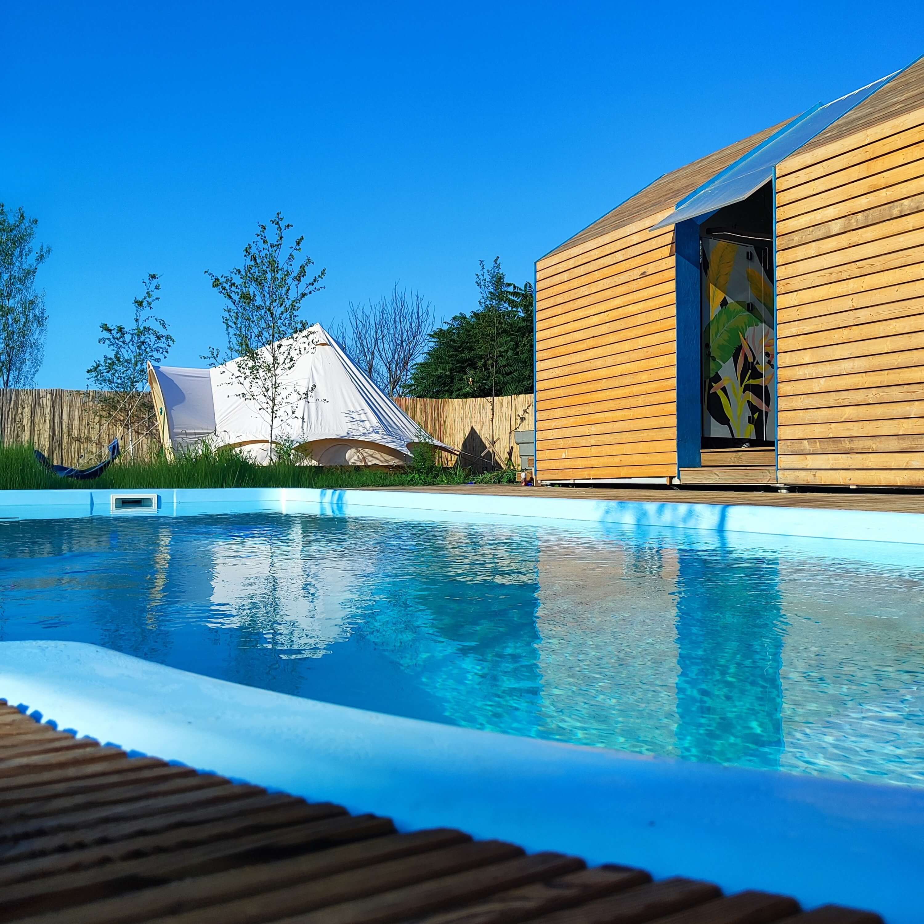 Amurg glamping — Delta Dunării